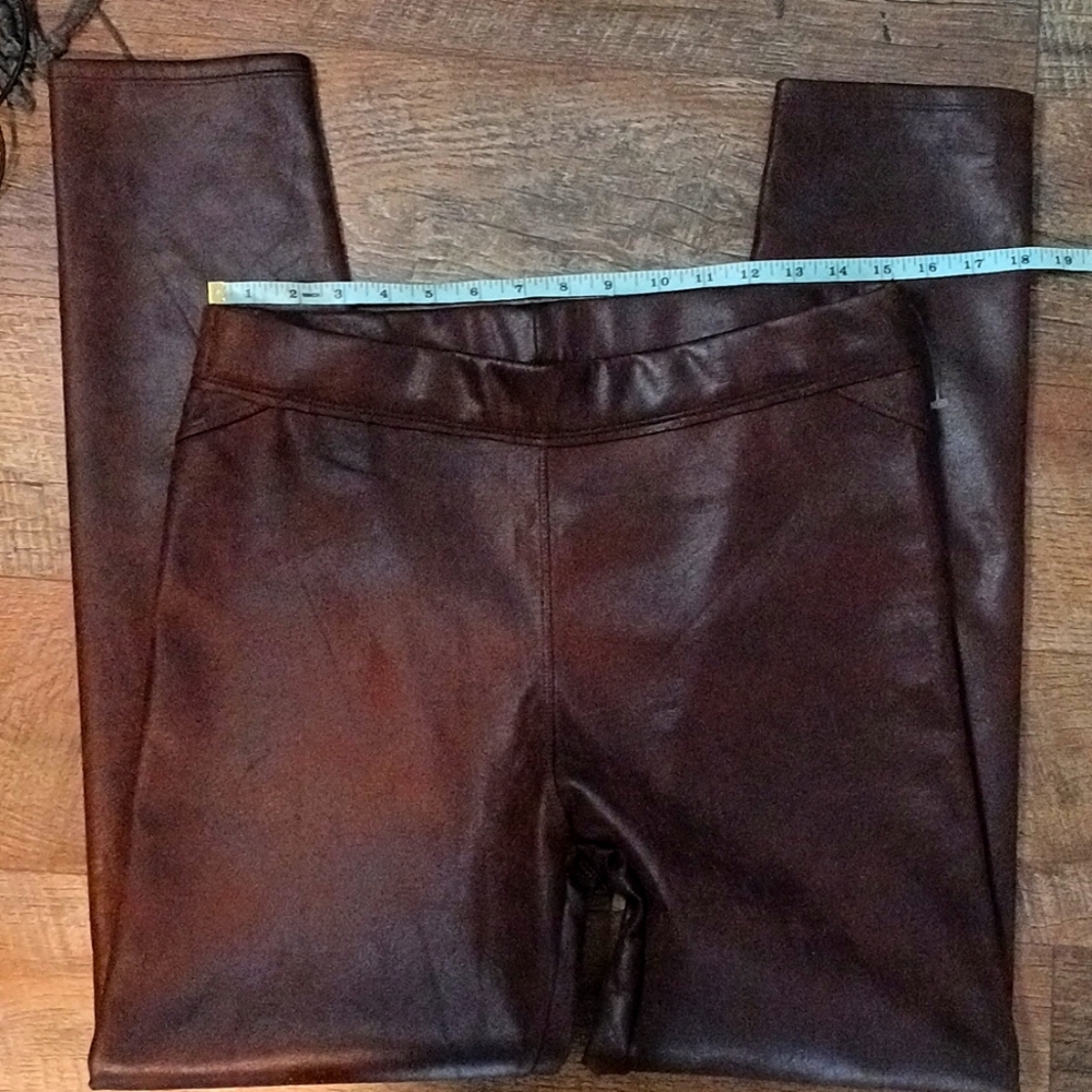 Leather brown pants ♥️